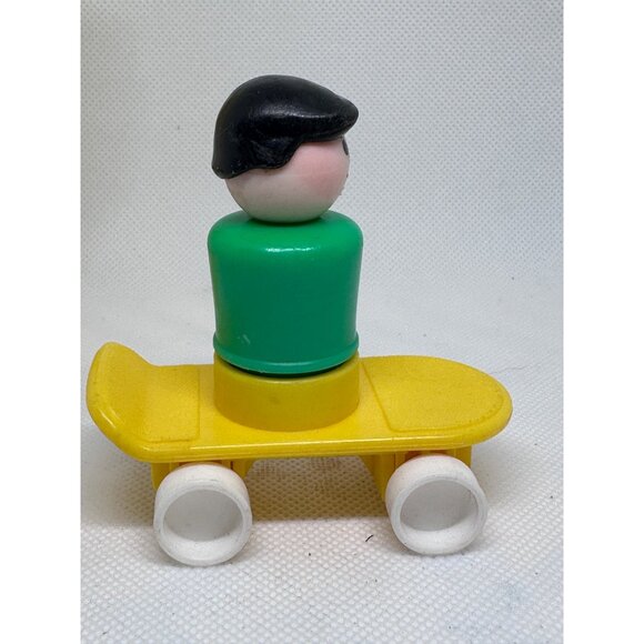 Vintage Fisher-Price Little People Playset Vehicles & Accessories Traffic Imagin - Picture 8 of 13